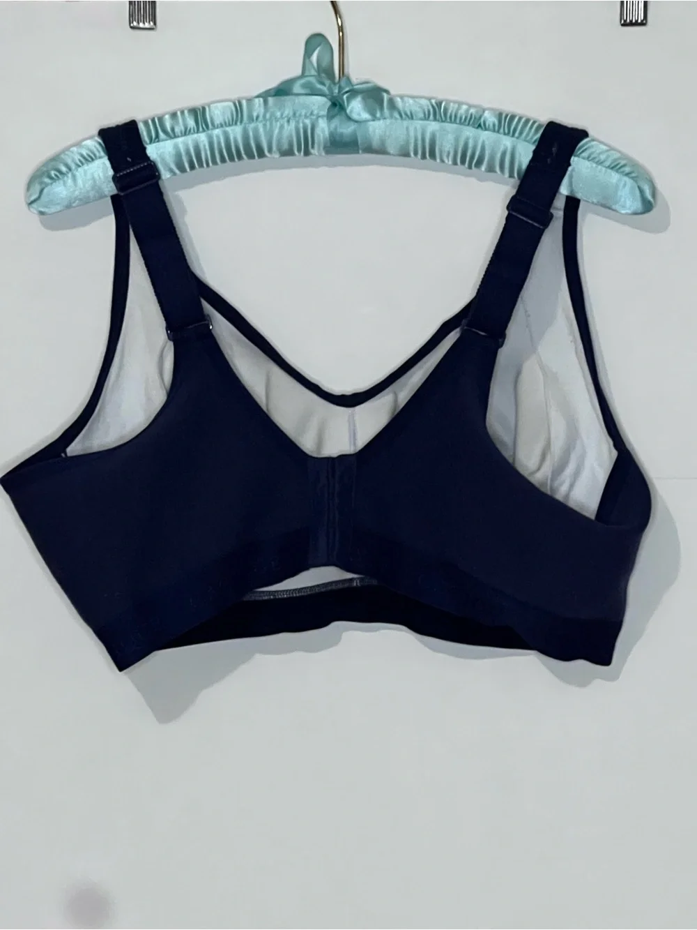 Cacique Bra Unlined Full Coverage No Wire Lace Size 42DD Wireless Wide Band